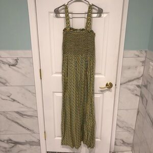 LOFT floral maxi dress